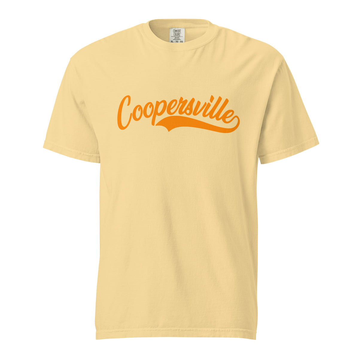 Coopersville Miami Orange Heavyweight T-Shirt