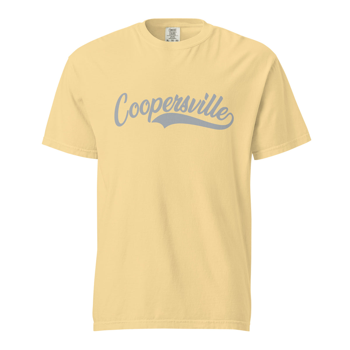 Coopersville Cool Grey Heavyweight T-Shirt