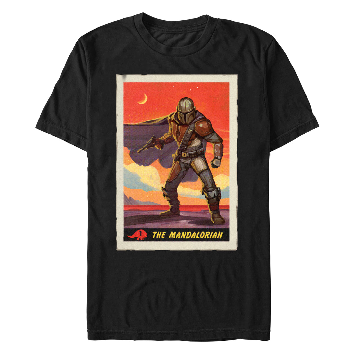 Men's Star Wars Mandalorian Poster T-Shirt