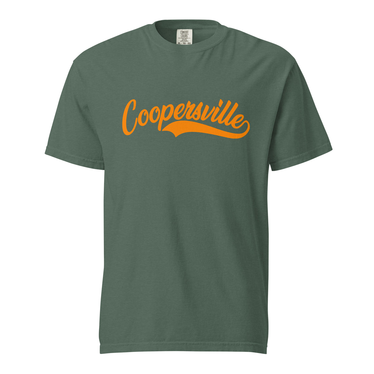 Coopersville Miami Orange Heavyweight T-Shirt