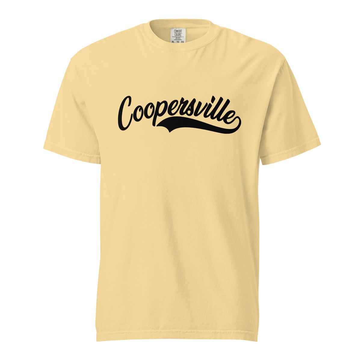 Coopersville Black Heavyweight T-Shirt