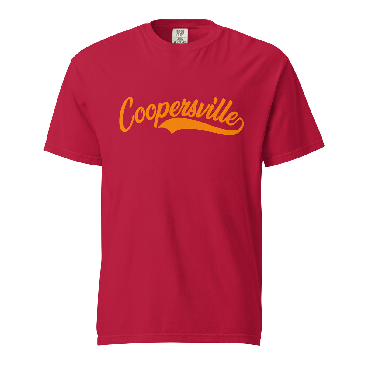 Coopersville Miami Orange Heavyweight T-Shirt