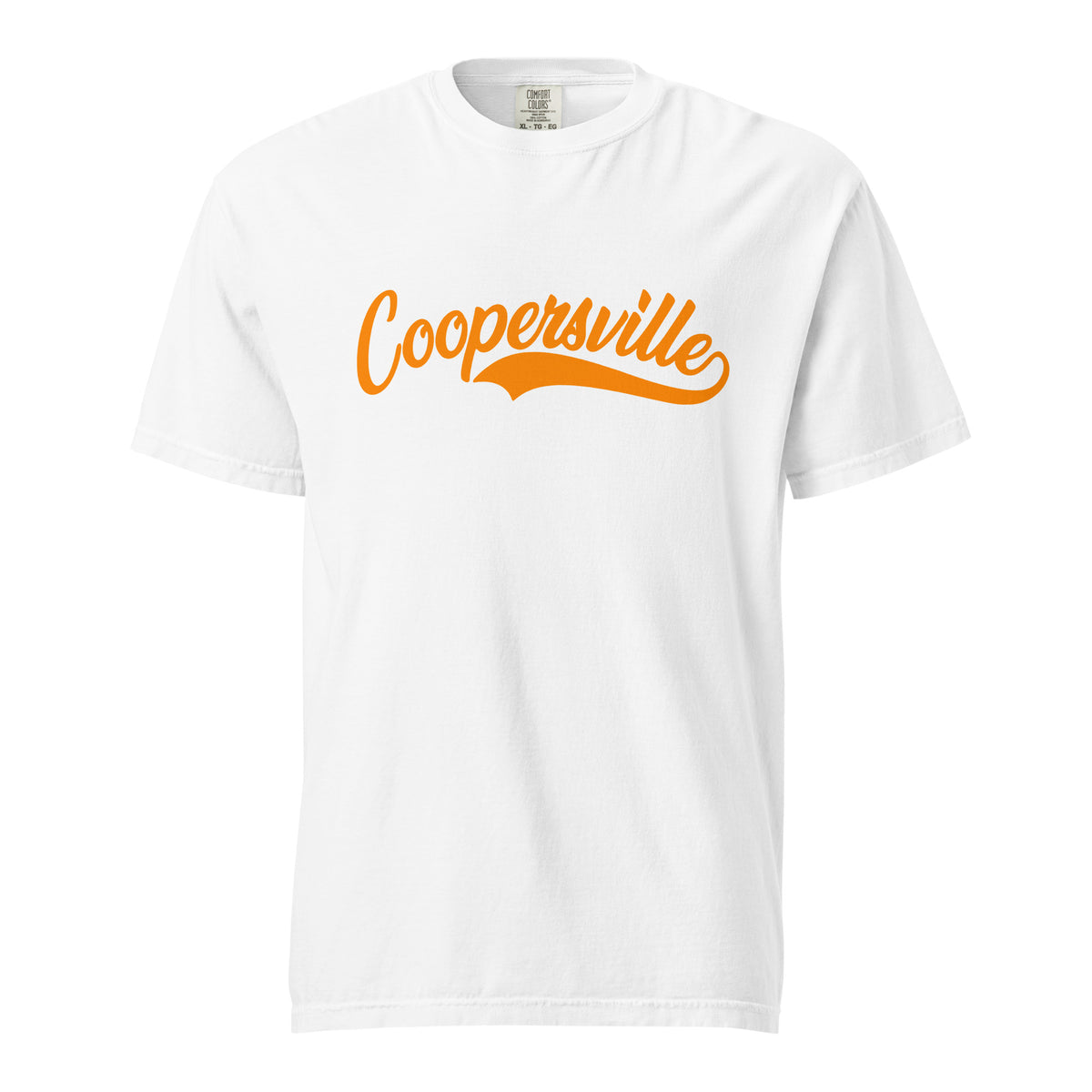 Coopersville Miami Orange Heavyweight T-Shirt